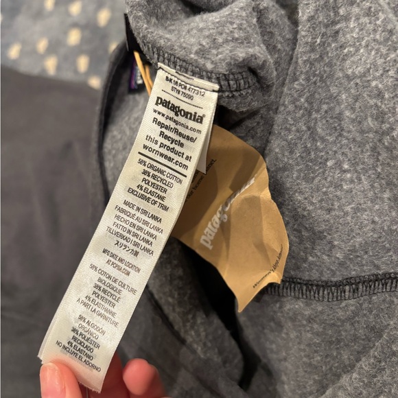 Patagonia Women’s Charcoal Ahnya Jumpsuit in Ink Black - Picture 7 of 7